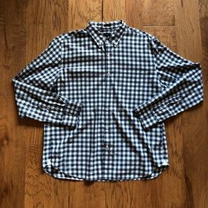 J. Crew Gingham print shirt